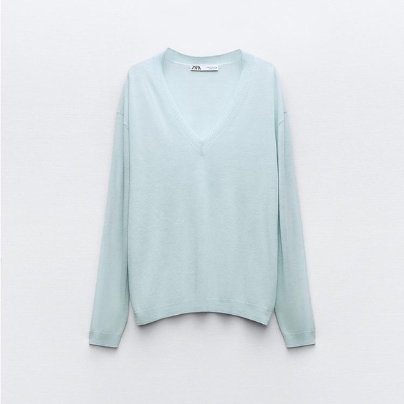Zara Basic Knit Sweater S - Picture 6 of 8